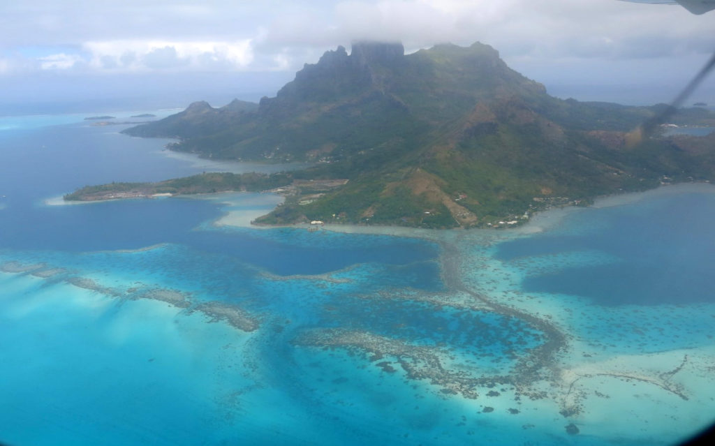 Bora Bora from air
