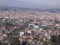Centre of Santa Ana de los Ríos de Cuenca